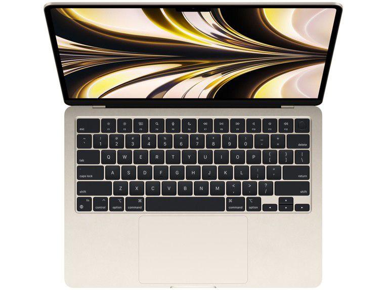 Notebook Apple Macbook Air 13,6” M2 8GB RAM 256GB SSD Cinza Notebook Apple Macbook Air 13,6” M2 8GB RAM 256GB SSD Cinza